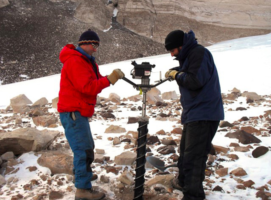 Forage à University Valley en Antarctique / NASA - Chris McKay