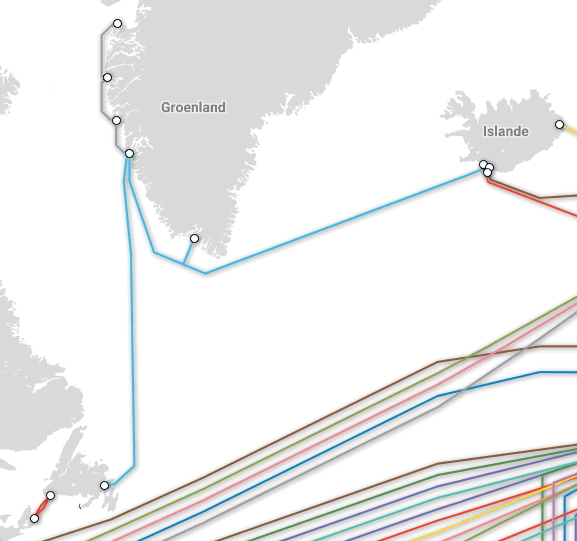 En revanche, le Groenland n'est pas en reste...