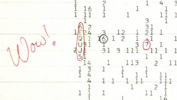 wow signal extraterrestre