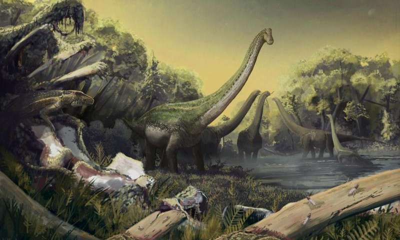 titanosaure dinosaure