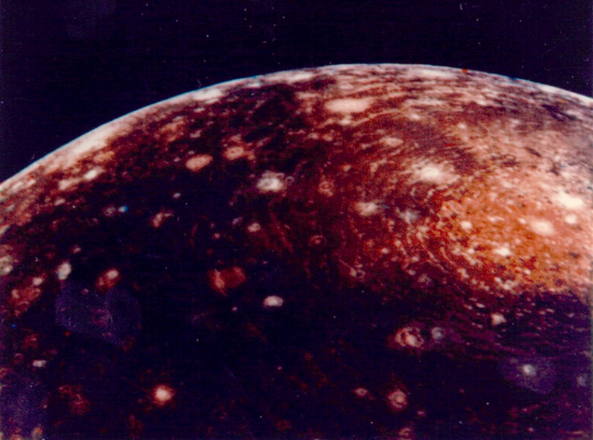 Lunes de Jupiter un radar capable de sonder jusqu'à 9 kilomètres de