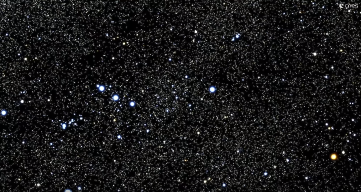 carte étoiles galaxie