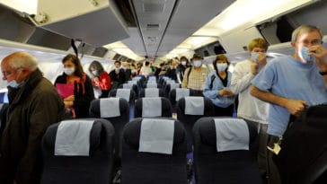 avion maladie contagion