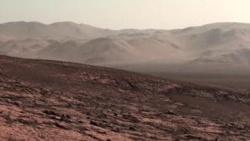 mars paysage