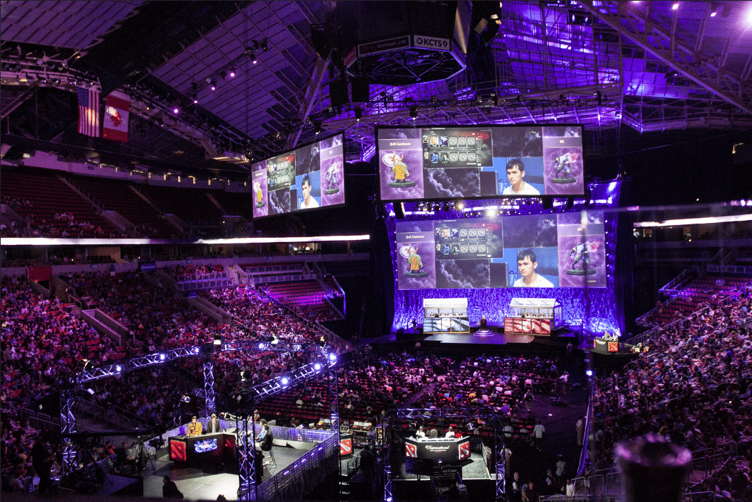 e-sport arena dota 2