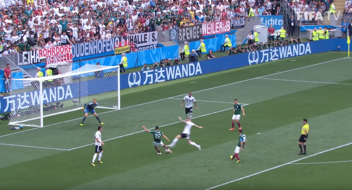 mondial foot but Mexique