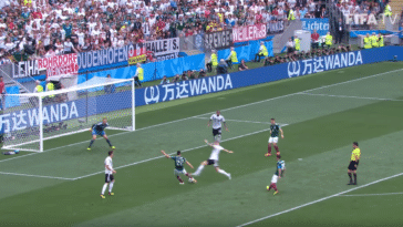 mondial foot but Mexique