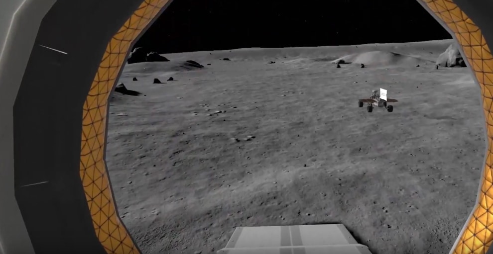 Lune réalité virtuelle