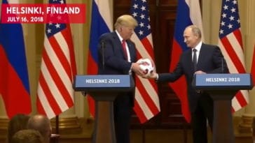 Poutine Trump ballon espion