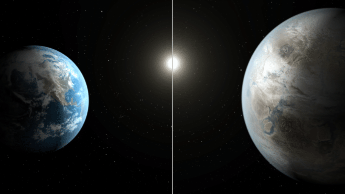 Kepler 452b Terre exoplanète
