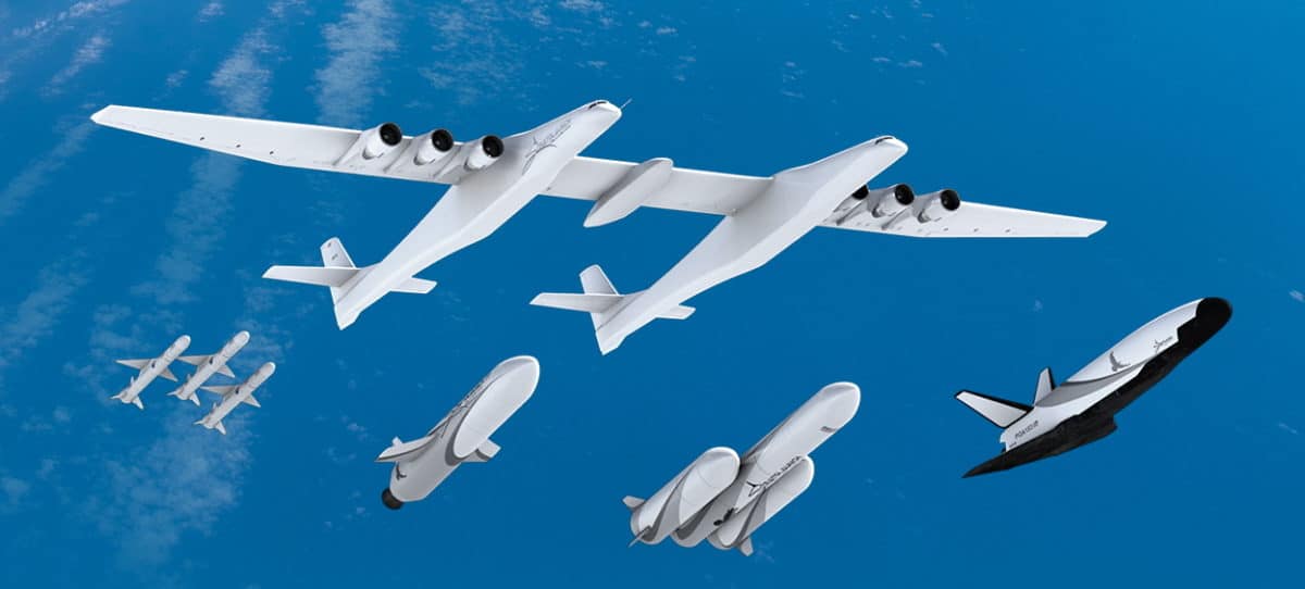 Stratolaunch gamme avion fusées
