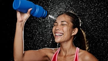 rafraichir eau gourde sport