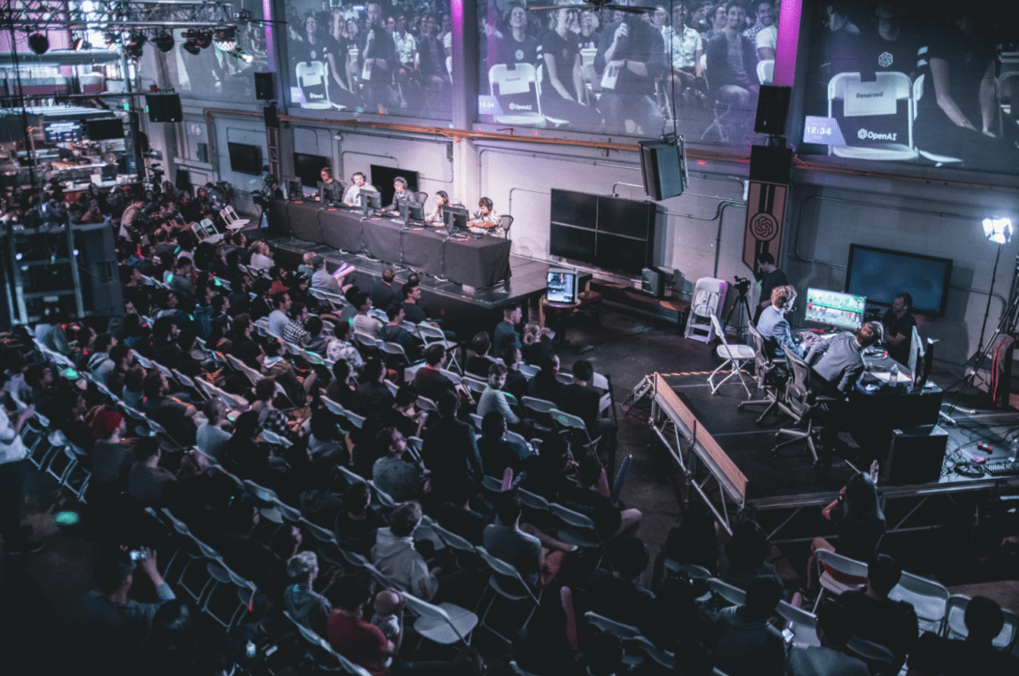 scène esport open ai dota 2