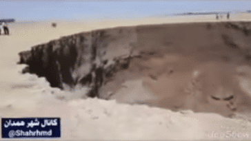 sinkhole iran