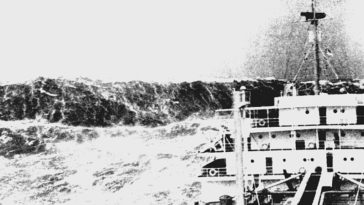 vague scélérate tempête mer