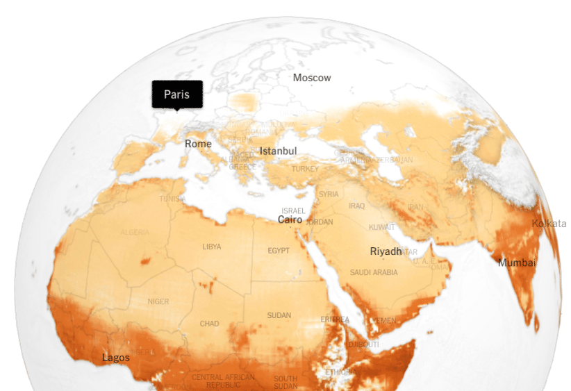 réchauffement planète