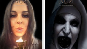 La Nonne blague smartphone