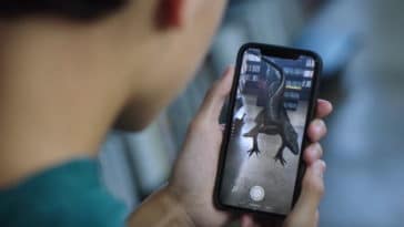 application AR dinosaures 2