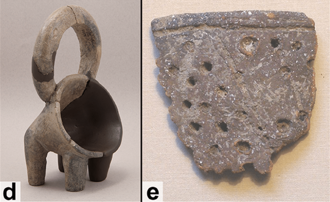 tesson poterie fromage