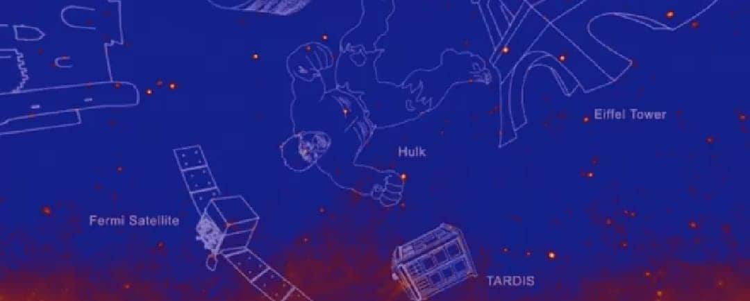 NASA fermi constellations hulk eintein