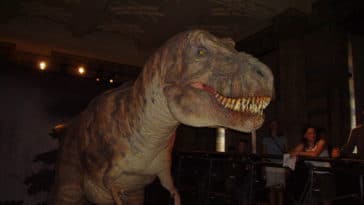 T-Rex dinosaure théropode jurassic park Crétacé