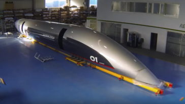 HyperloopTT capsule prototype