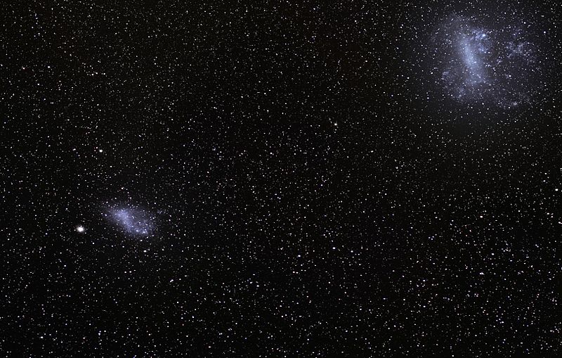 nuages de magellan galaxies collision voie lactée
