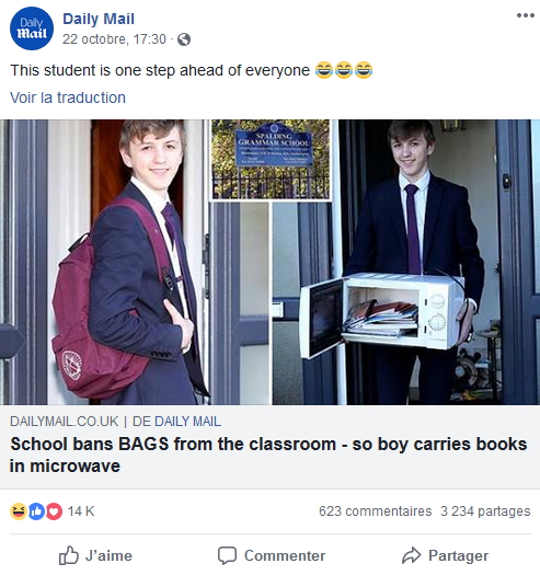 capture micro ondes étudiant