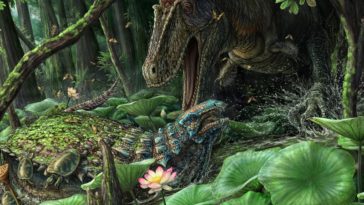 Dynamoterror dynastes théropode T-rex