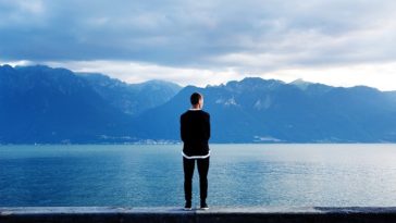 nature solitude paysage montagne