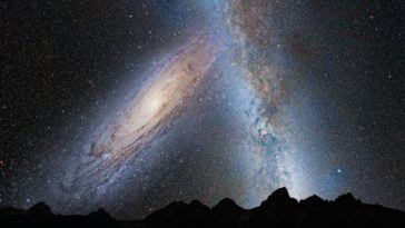 Voie lactée galaxie gaïa
