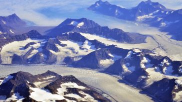 Groenland montagne neige glace