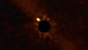 exoplanète timelapse Beta Pictoris b