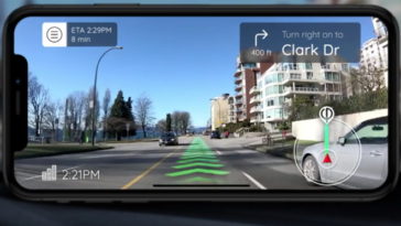 GPS AR voiture