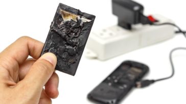 explosion téléphone