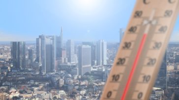 Sun City Frankfurt Heiss Heat Thermometer Summer