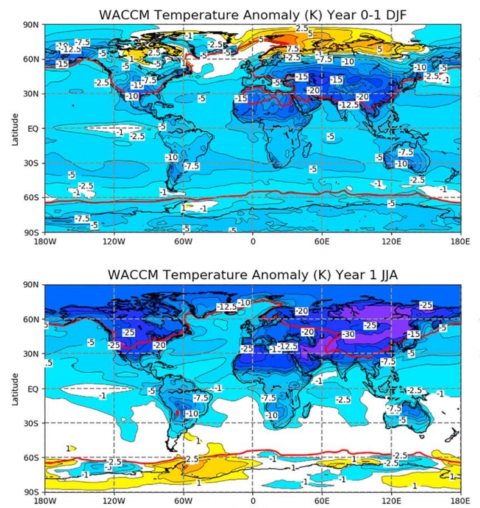anomalie température map