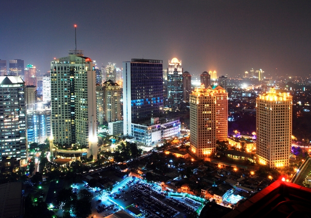 jakarta nuit capitale indonésie