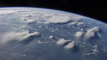 réchauffement terre espace