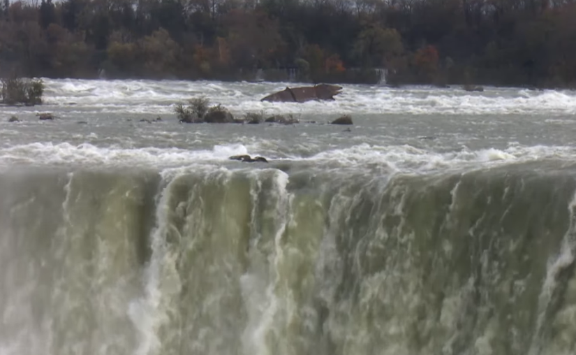 épave chute du niagara
