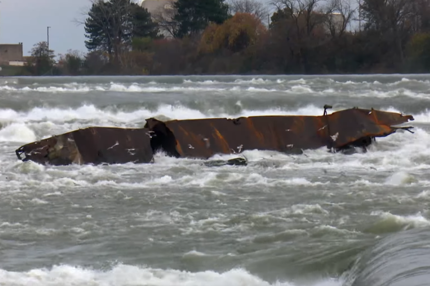 épave chute du niagara