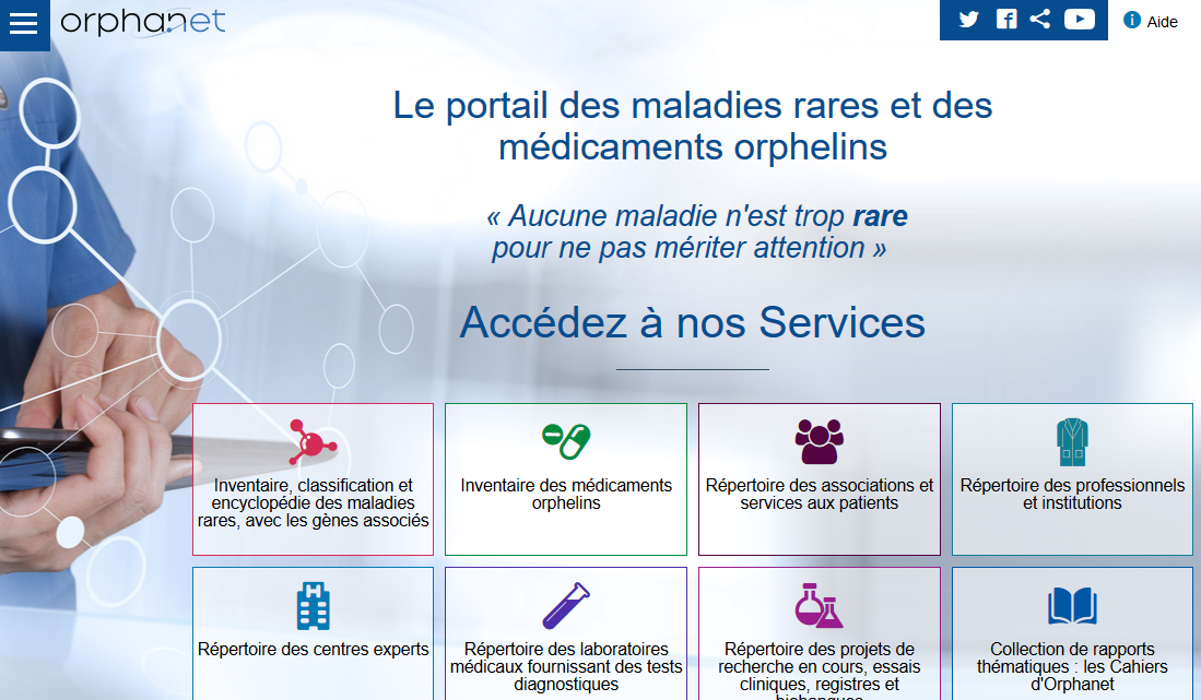 base données Orphanet