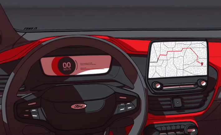 réalité virtuelle Ford dessin 360