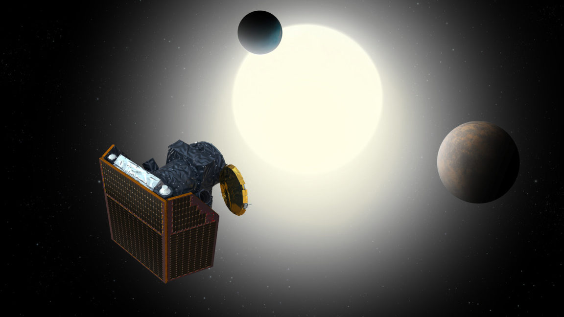 cheops exoplanètes miroir