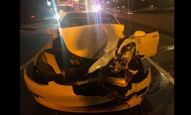 accident Tesla 2