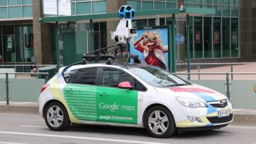 google car cartographie