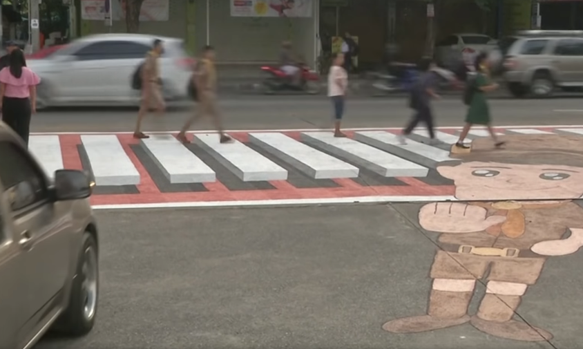 passage piéton optique thailande