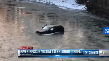 voiture rivière accident