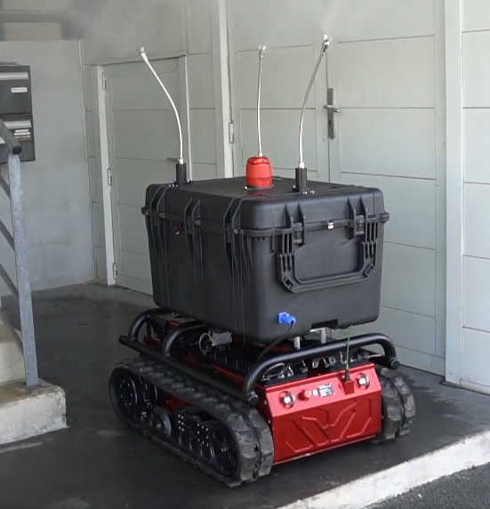 décontamination robot