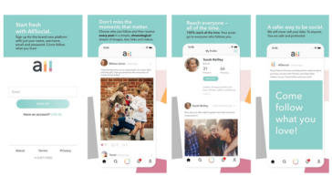 allsocial application réseau